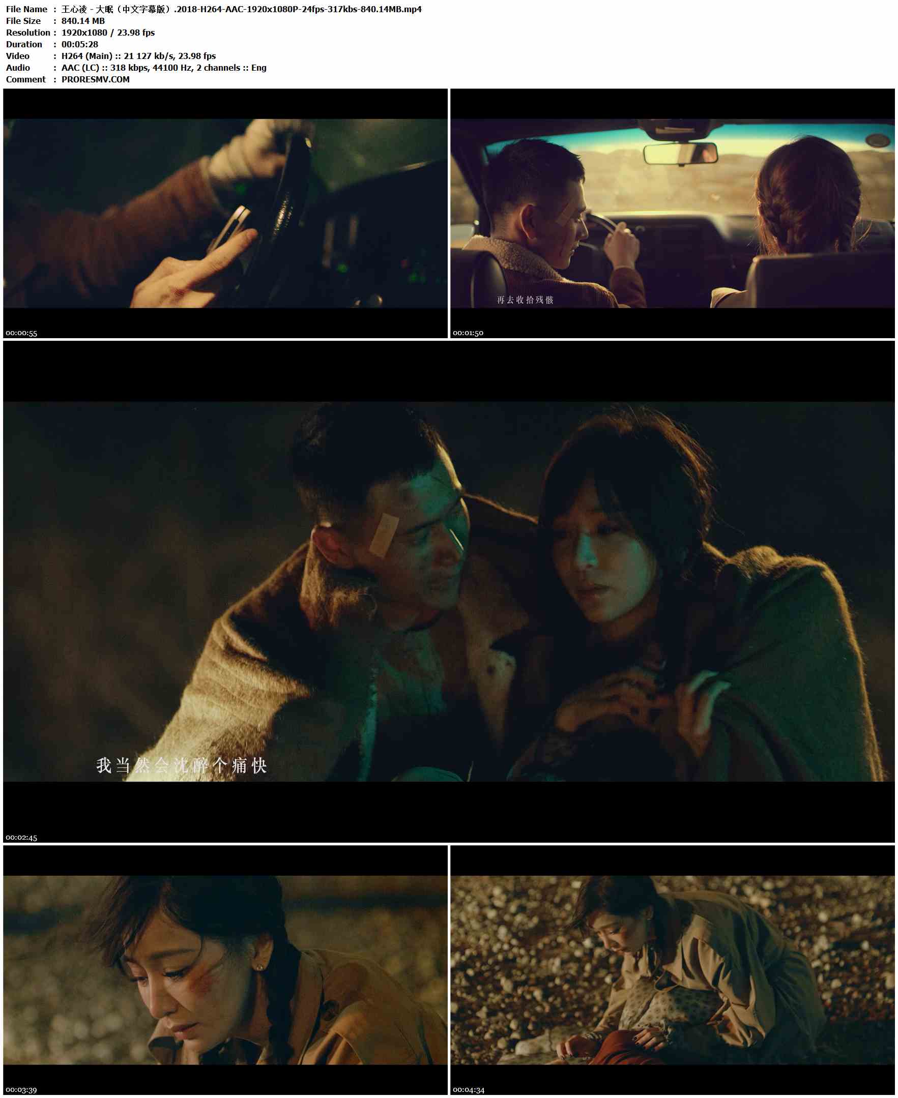 王心凌 - 大眠（中文字幕版）.2018-H264-AAC-1920x1080P-24fps-317kbs-840.14MB官方MV_高清MV